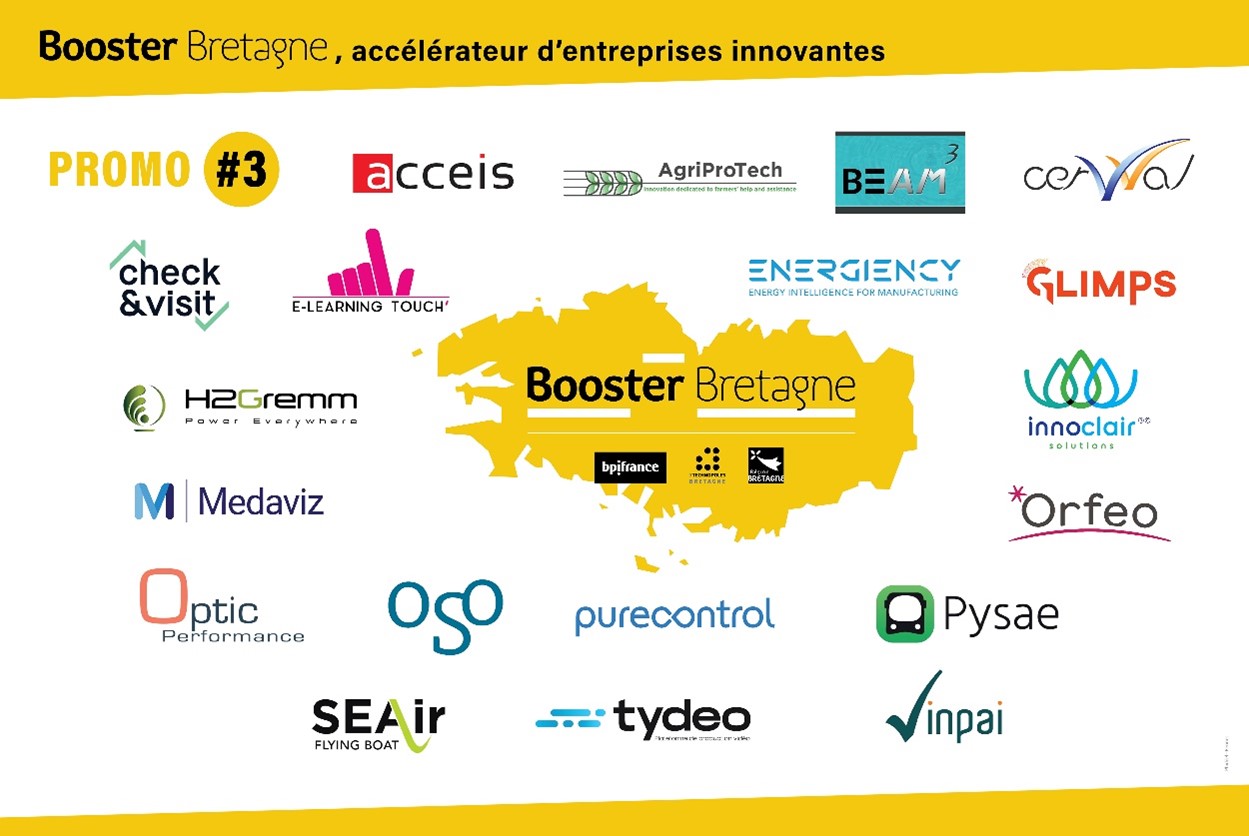 3ème promotion - Booster Bretagne - Technopole Quimper-Cornouaille